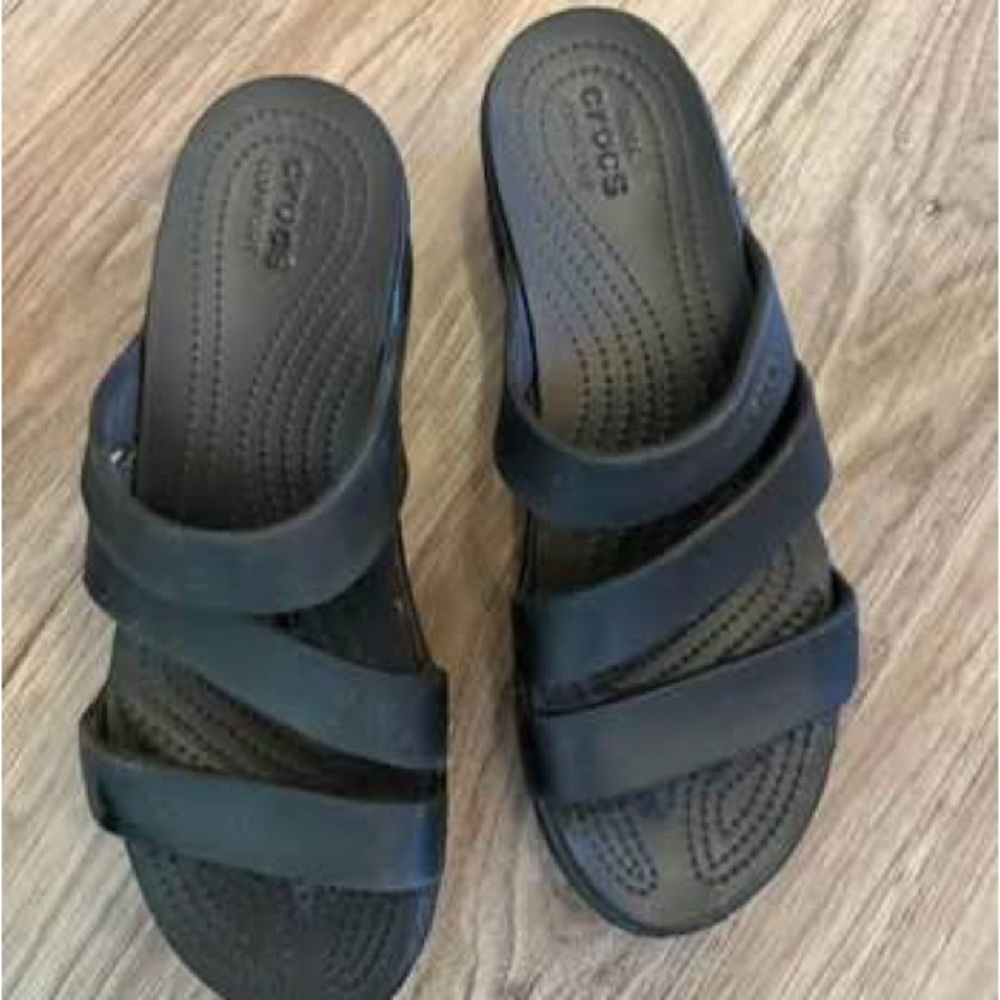 CROCS Black Women's Sandals